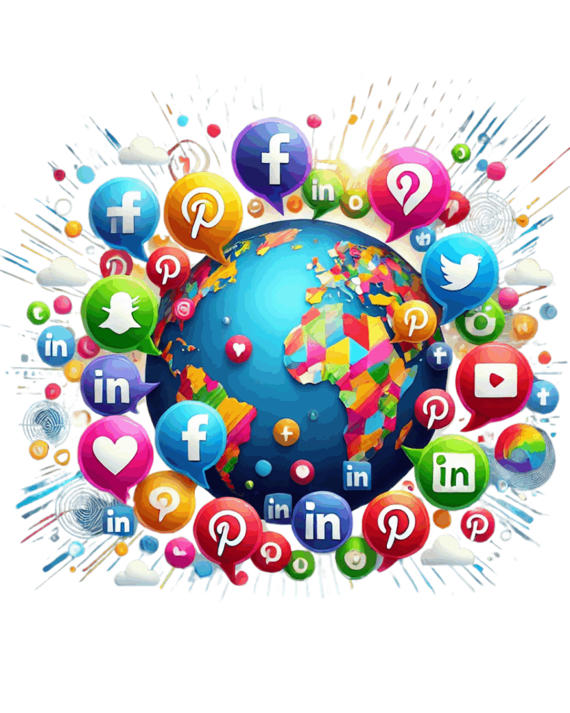 Persona trabajando con Canva, Metricool y redes sociales en el ordenador, para el curso de gestión de redes sociales